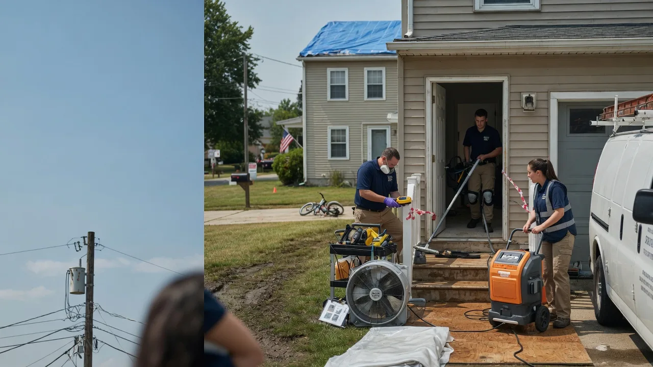 Water Damage Repair in Evergreen, NC near me